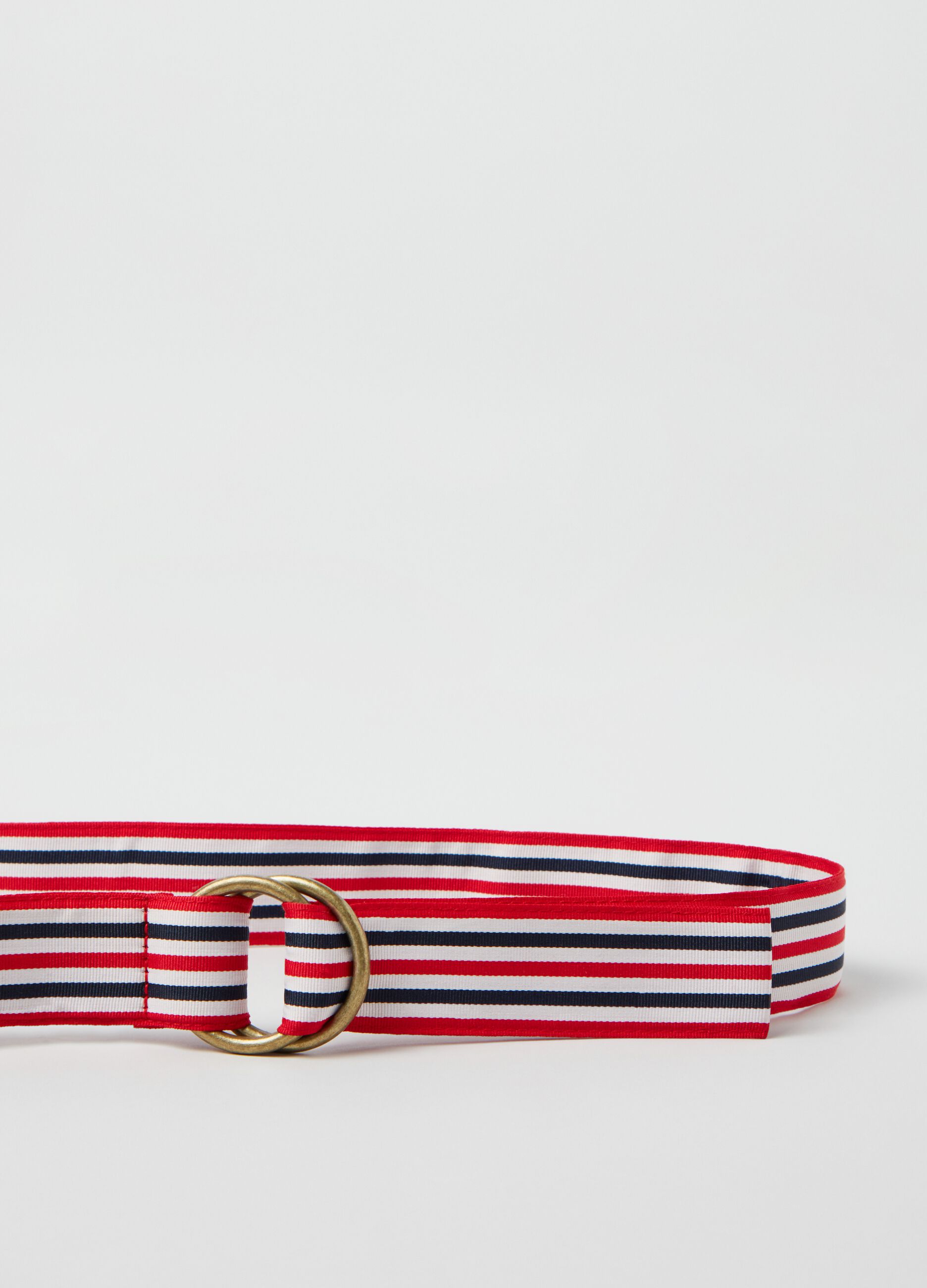 Striped tape belt