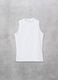 Mock Neck Tank Top White_5