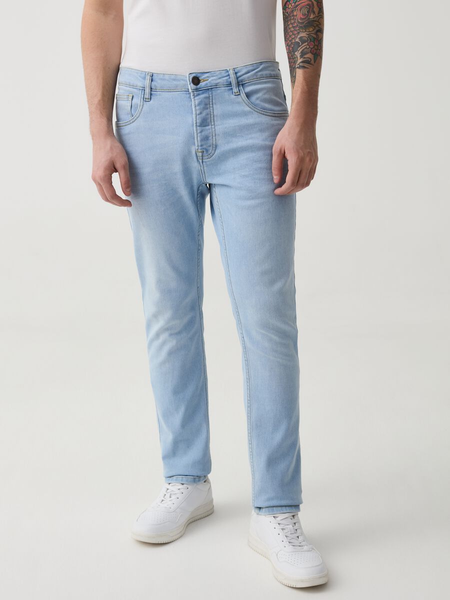 Jeans skinny fit in tessuto Coolmax®_1