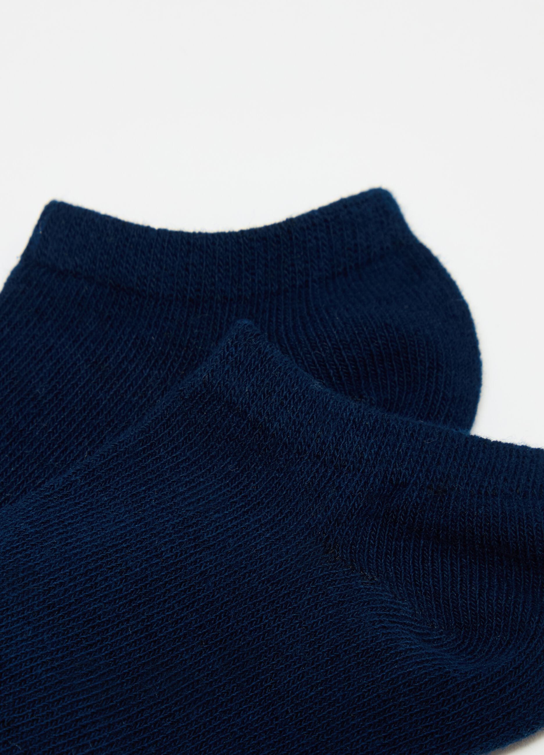 Pack cinco calcetines invisibles de algodón orgánico