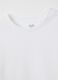 White pure cotton regular fit girl's top_3