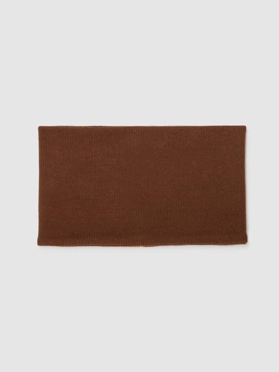 Brown children's scarf_0