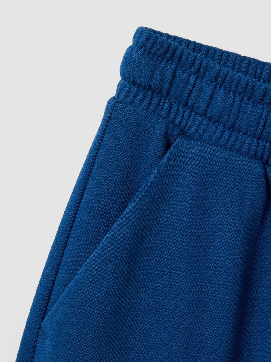 Blaue Jogginghose aus Bio-Baumwolle_2