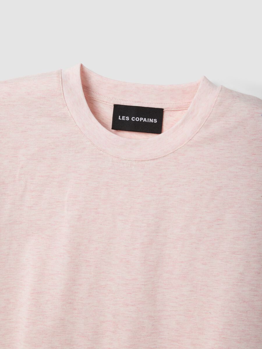 Rosa T-Shirt mit kurzen &Auml;rmeln aus Lyocell-Baumwollmix_5