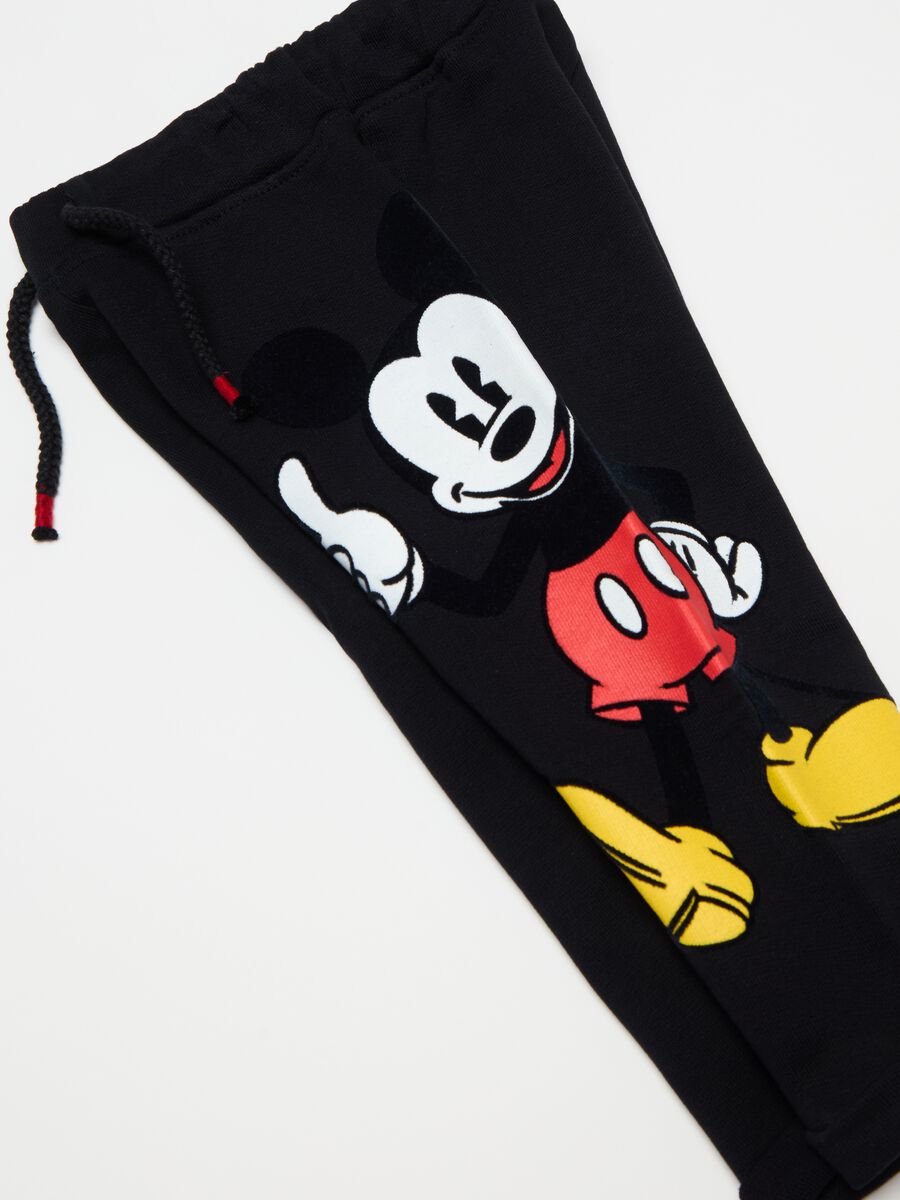 Joggers in French Terry with Mickey Mouse print_2