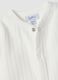 White organic cotton-blend baby sleepsuit with feet_2