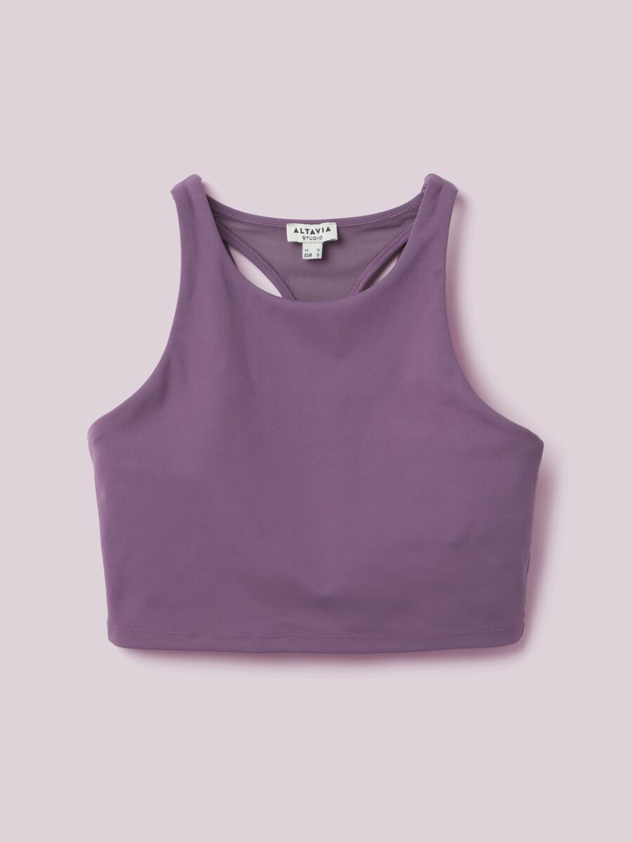 Top bra sportivo in tessuto tecnico ALTAVIA STUDIO_4