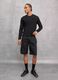 100% Linen Shorts Black_4