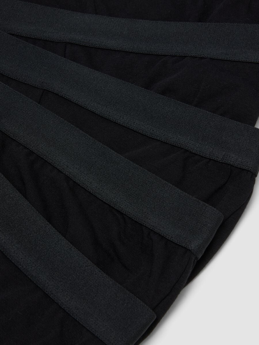 5er-Pack schwarze Herren-Slips aus elastischer Bio-Baumwolle_5