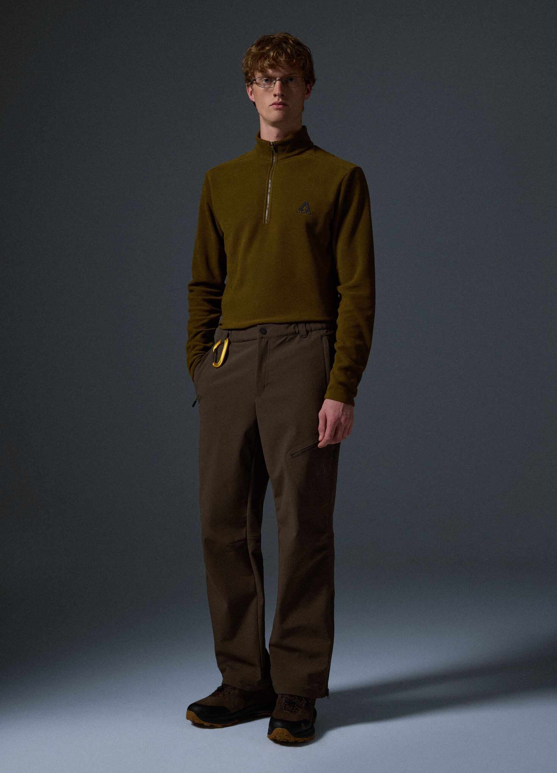 Breathable Pile Half-Zip ALTAVIA WITH DEBORAH COMPAGNONI