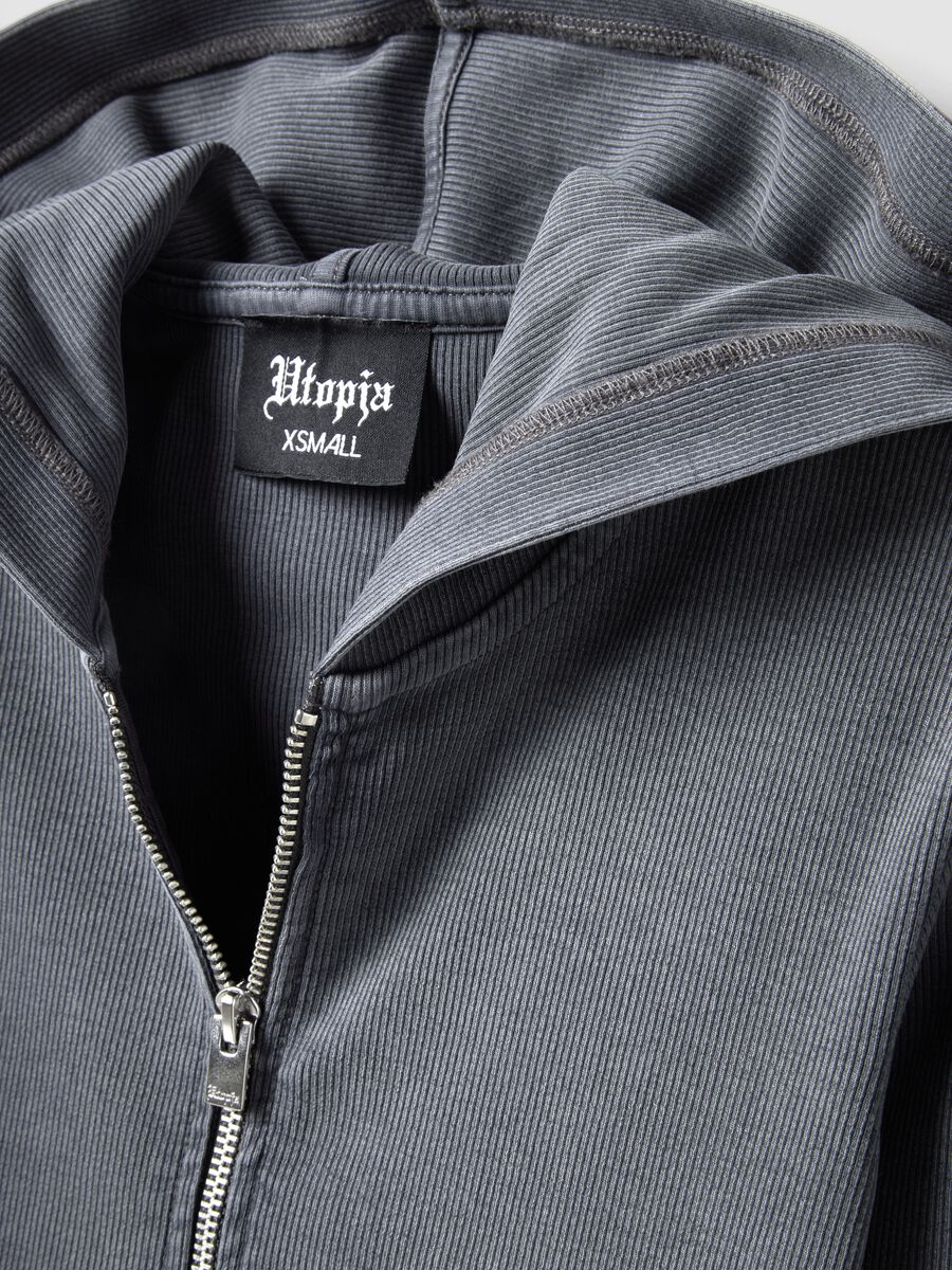 Ribbed Hoodie Vintage Grey_6