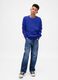 Knitted Blue Jumper_2