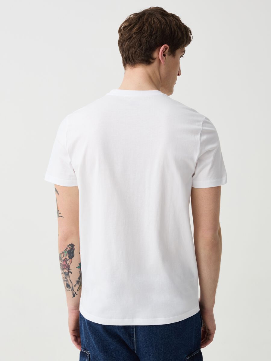 Cotton t-shirt with Firenze print_2