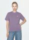 Purple relaxed-fit striped pure cotton T-shirt with embroidered heart_1