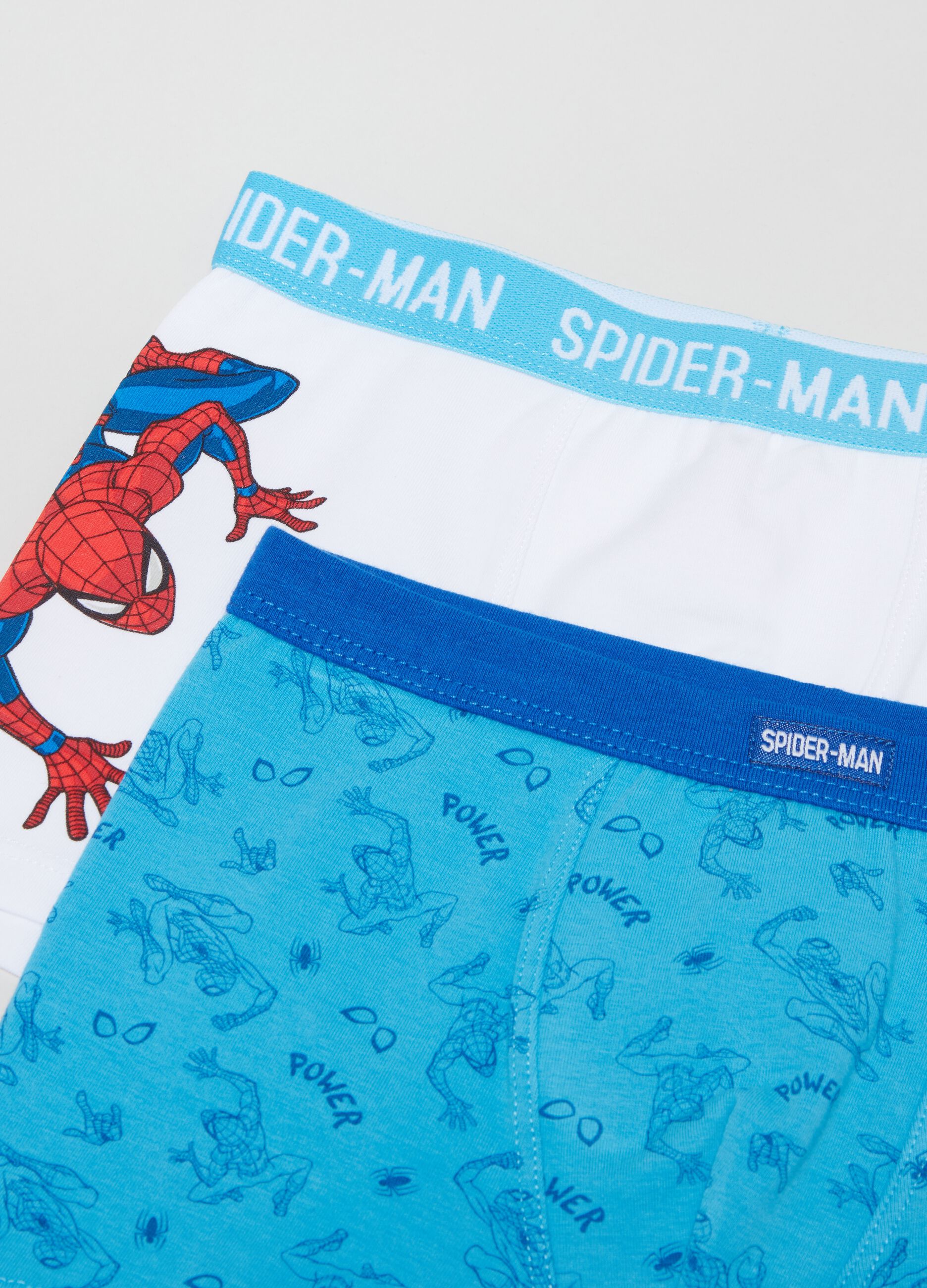 Two-pack boxer shorts with Spider-Man print