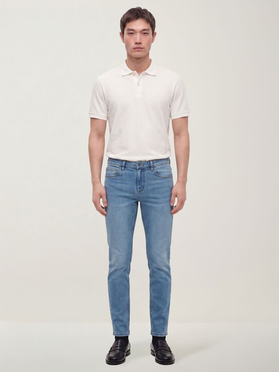 Skinny Fit Jeans aus Stretch-Baumwolldenim_0
