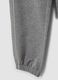 Grey organic cotton comfort-fit joggers for boys_3