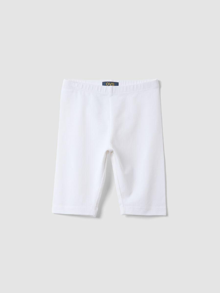 Wei&szlig;e Radlerhose aus Bio-Baumwolle_0