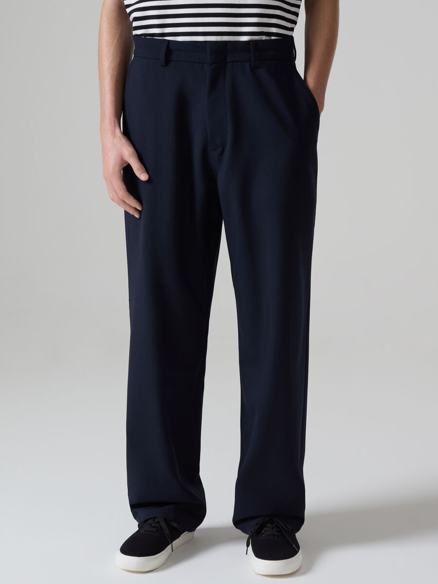 Selection relaxed-fit trousers_2