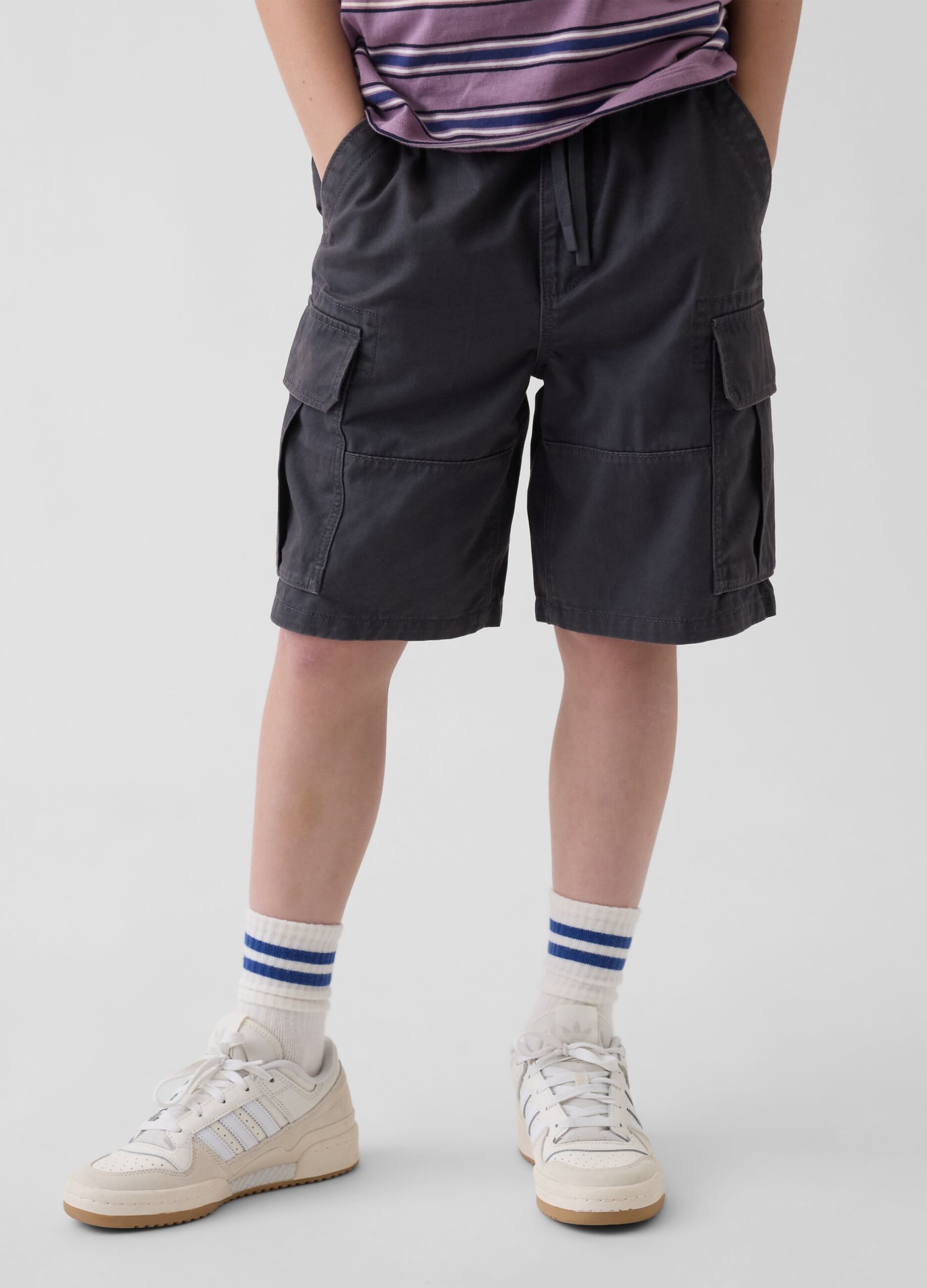 Cargo-Shorts aus reiner Baumwolle