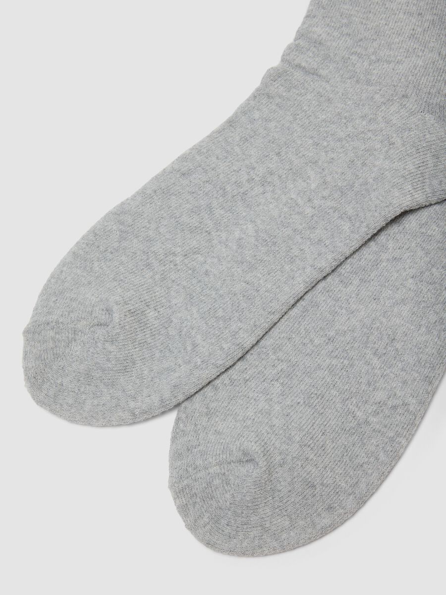 3er-Pack graue Sportsocken aus Stretch-Baumwolle_2