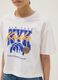 Girl's Regular Fit White Pure Cotton T-shirt New York Knicks_2