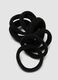 SINCERELY HAIR El&aacute;sticos de cabelo sem costuras, pack de 10, preto_2