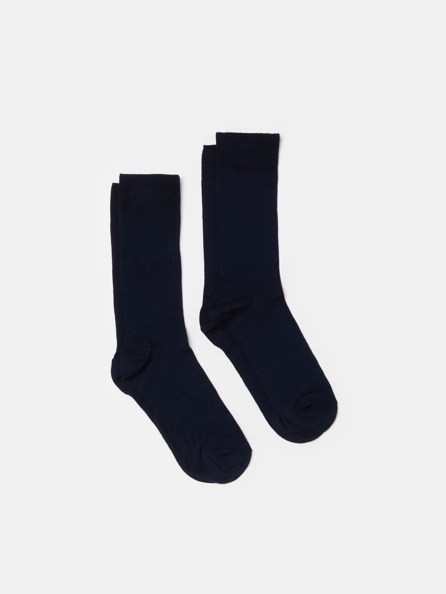 Two-pair pack socks short in bamboo viscose_0