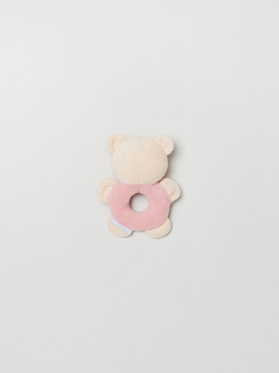 Rattle with teddy bear soft toy_1