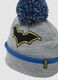 Grey Batman hat, neck warmer and gloves set_2