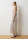 Beige Sheath Dress with Sequins_2