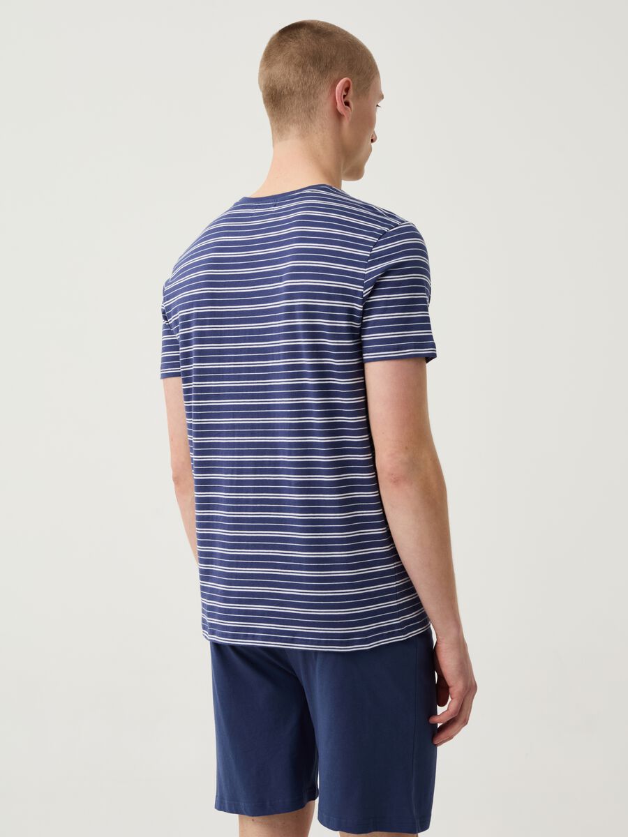 Short pyjamas with striped top_2