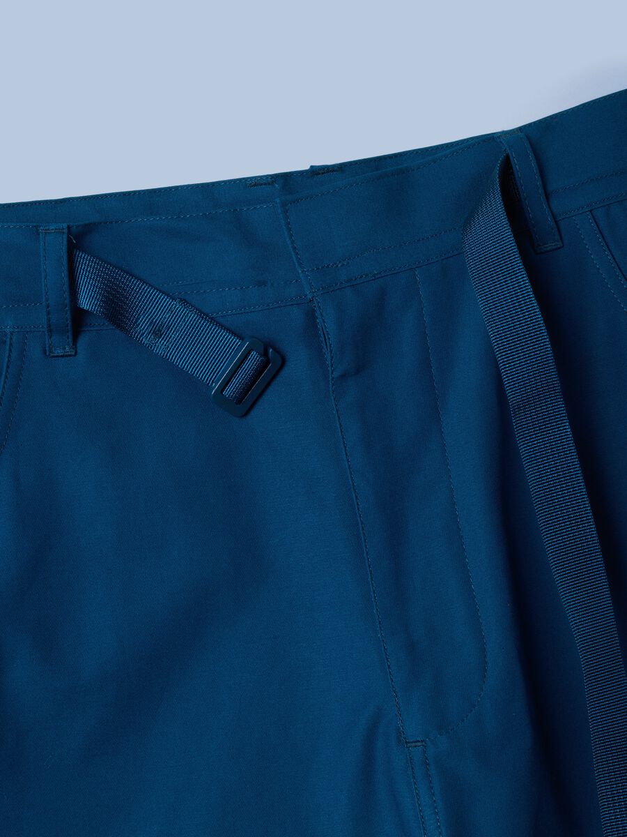 Blaue Cargo-Bermuda-Shorts ALTAVIA SAILING aus reiner Baumwolle_7