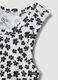 White ribbed stretch-cotton tank top with floral print_2