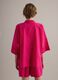 Pink pure cotton oversized shirt_3