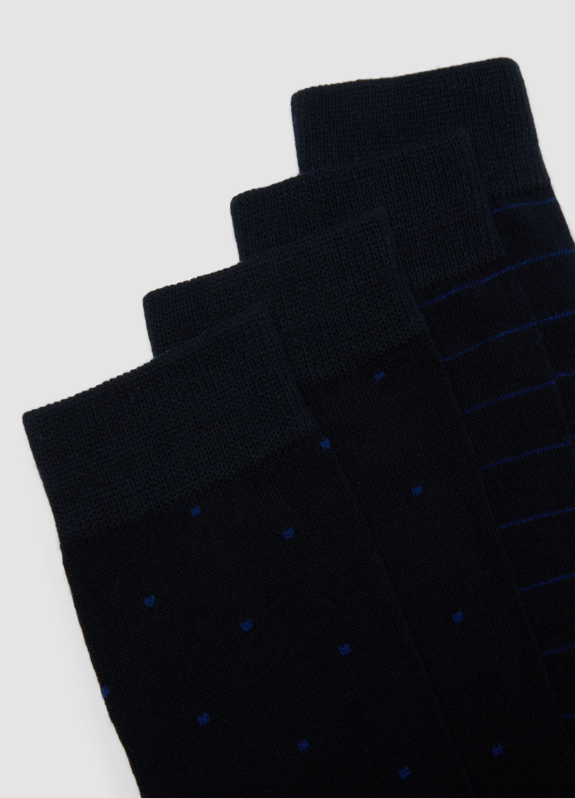 5er-Pack Midi-Socken aus elastischer Bio-Baumwolle