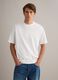 Weisses T-Shirt aus reiner Baumwolle im Relaxed Fit mit Stickerei_2