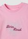 T-shirt rosa em puro algod&atilde;o org&acirc;nico com gola redonda_2