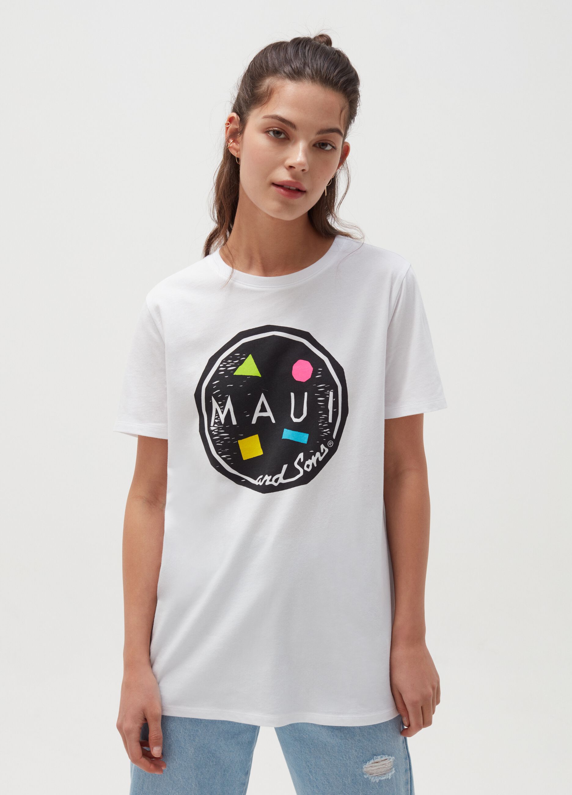 Camiseta oversize de algodón Maui and Sons