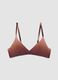 Braunes Bikini-Top aus Stretchmaterial mit Ombr&eacute;-Effekt_4