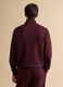 Full-zip rossa con colletto in tessuto elasticizzato Easy Dry regular fit_3