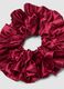 Scrunchie rosso arricciato_2