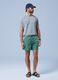 ALTAVIA SAILNG green boxer swim shorts with elasticated waistband_0