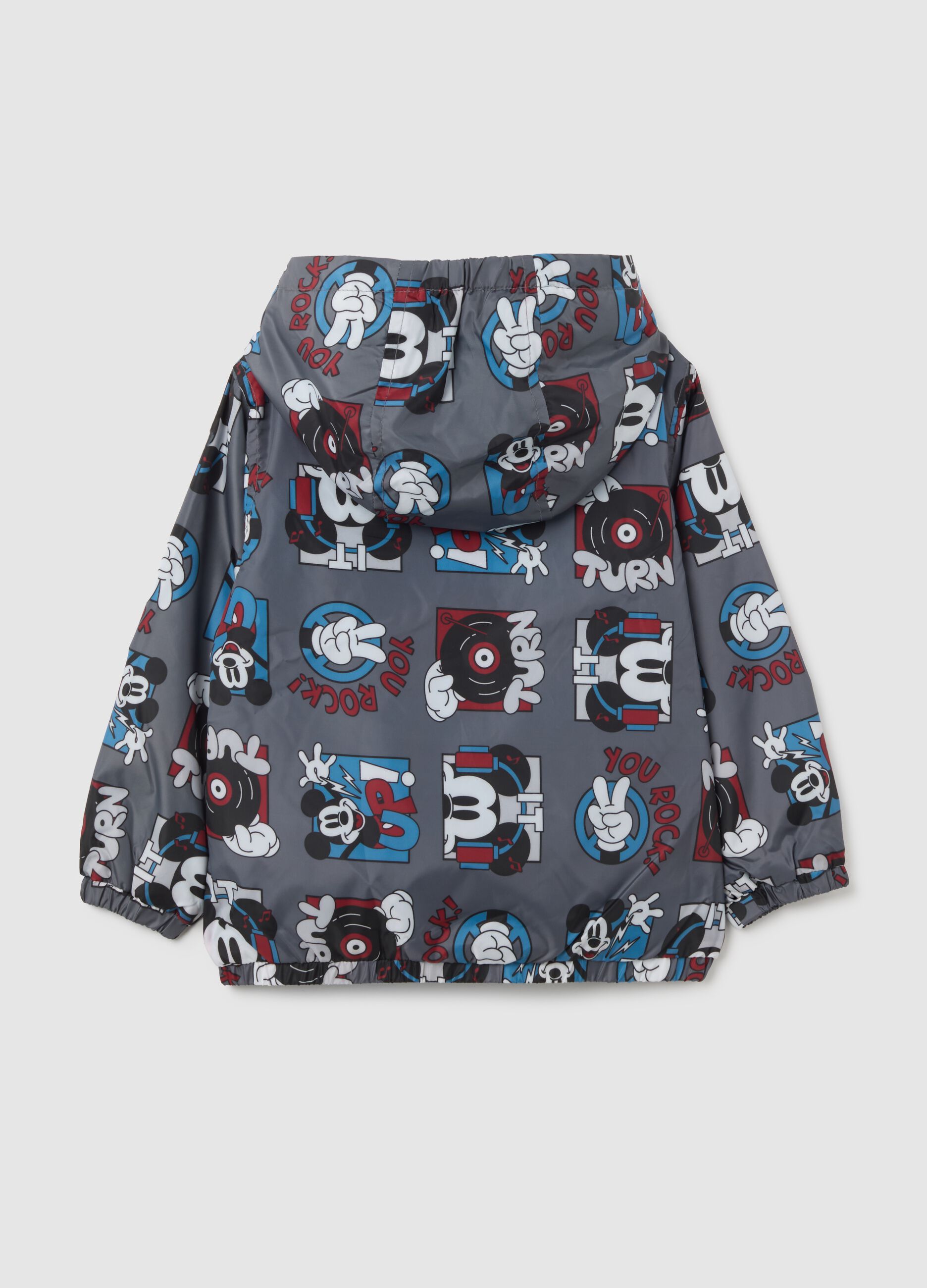 Kids' Multicolor Regular Fit Jacket with Disney Print