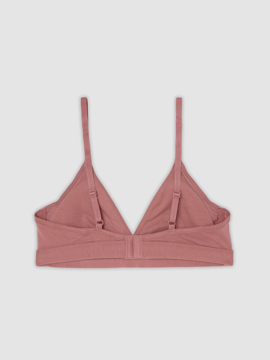 Soutien triangular rosa em algod&atilde;o org&acirc;nico e viscose el&aacute;stica_6