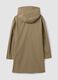 Beige long hooded jacket with zip_6