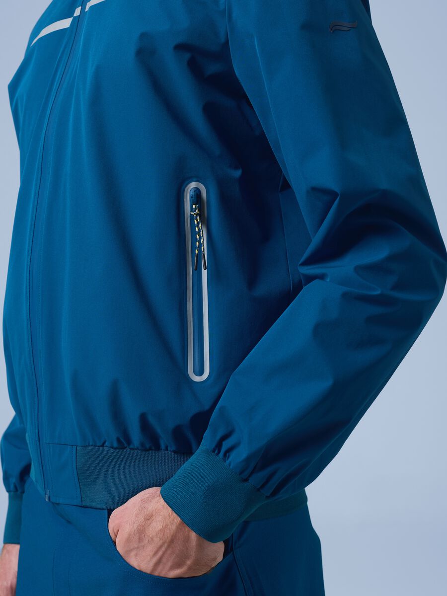 Blauer Windbreaker ALTAVIA SAILING mit Reissverschluss_2