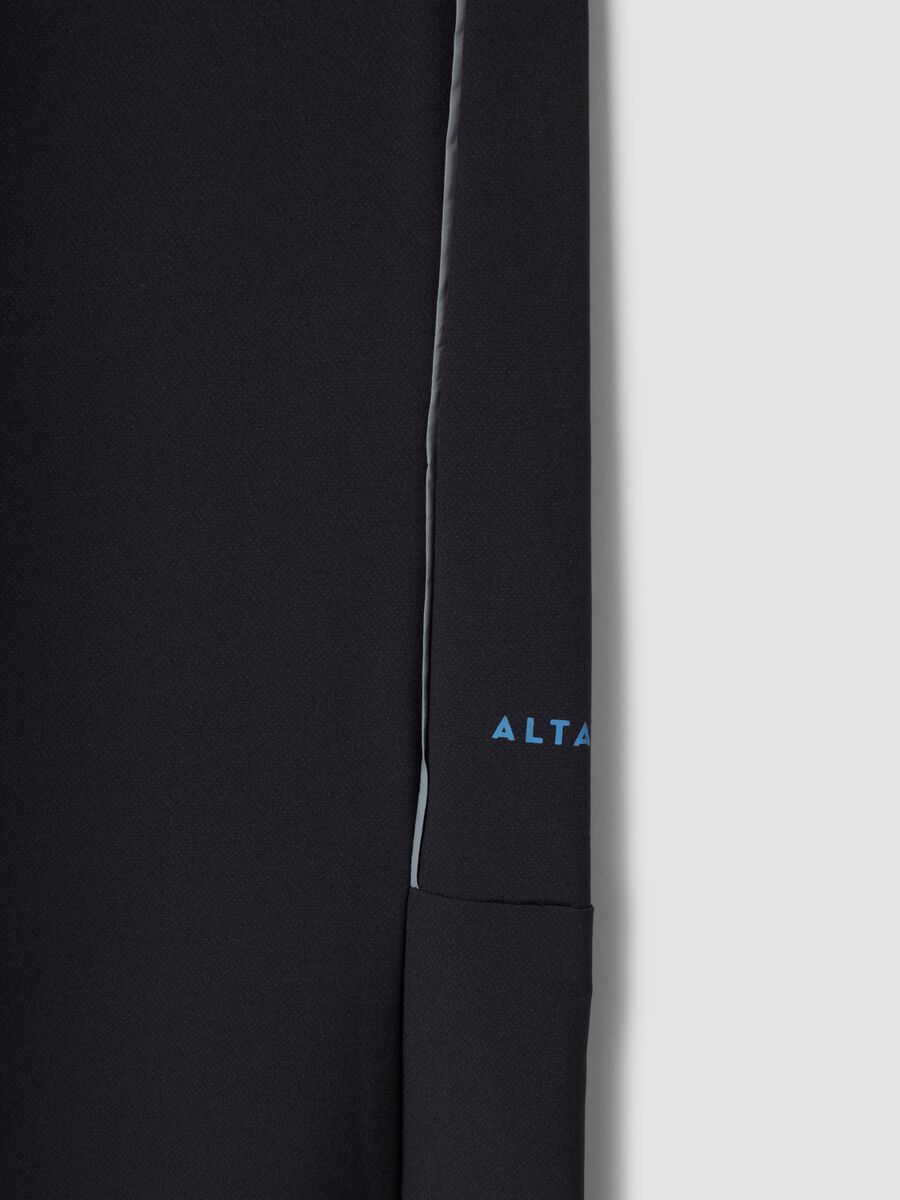 Black Easy Dry ALTAVIA stretch running trousers_8
