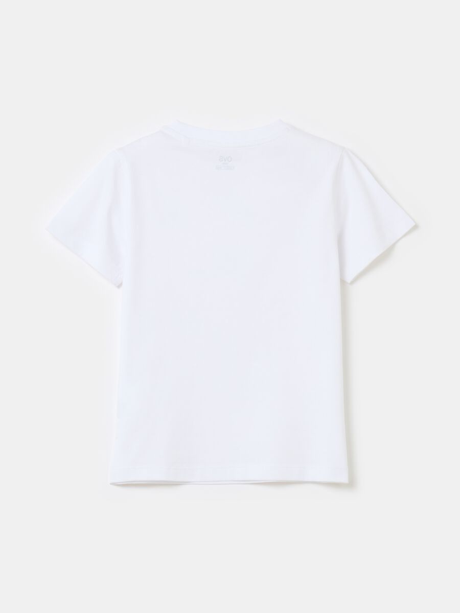 Camiseta de algodón color liso_1