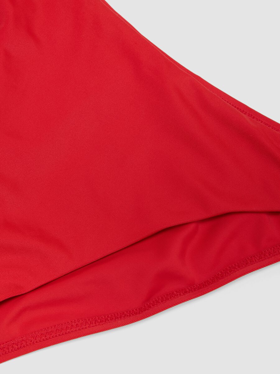 Red stretch-fabric bikini bottoms_5